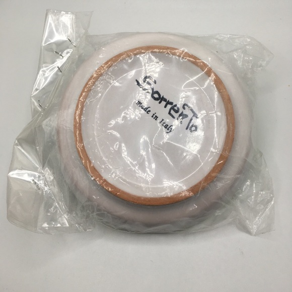 Sorrento Italy Souvenirs Village Scene Ceramic Wine Cork Stopper and Wine Plate - Picture 5 of 6